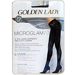 MICROGLAM Panty 70 den zwart bruin maat IV 24i