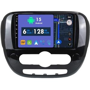 RoverOne Autoradio GPS voor Kia Soul 2 PS 2013-2019 Carplay Android Auto Stereo Hoofdeenheid Bluetooth WiFi Radio Speler Sat Navigatie
