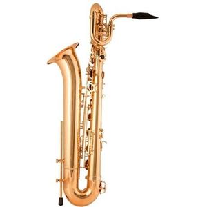 saxofoon kit Baritonsaxofoon In Es Houtblazersinstrument Voor Beginners, Professioneel Spelend Goud