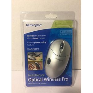Kensington Pocket Mouse Pro Wireless USB, voor Mac en pc