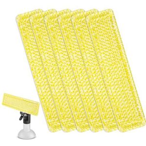 Muyohix 6 stuks microvezel reinigingsdoekjes voor Karcher, microvezeldoek, accessoires voor WV2 WV5 WV6 Plus Premium, reservedoekjes van microvezel