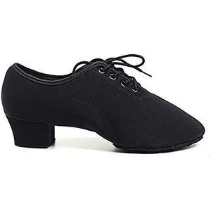 Runxingfu Balzaal Dans Schoenen - Dames Latijn Dans Schoenen Oxford Doek Dames Ballet Dans Lage Hiel Tango Modern Oefening Schoenen