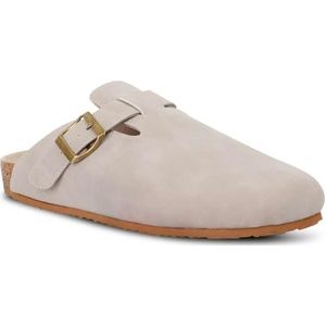 Regatta - Kaber - Muiltjes - Zwart - Synthetisch Suède - Kurkstijl