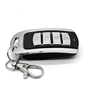 INF Universele 4-kanaals HF-afstandsbediening 868 MHz, kopieerapparaat voor maximaal 4 afstandsbedieningen, voor garagedeuren, poorten, alarmsystemen