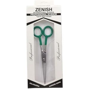 Zenish Professionele metalen schaar, zilverkleurig handvat, 17,8 cm