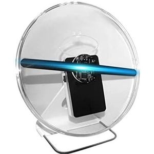 Desktop Naked Eye 3D Reclamemachine Desktop Verticale Ventilator Scherm Outdoor Display Klein en Handig Display(AU)