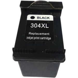 MRHZKE Bijgevulde inktcartridge 304XL versie voor 304 XL Deskjet Printers 2620 2630 2632 5030 5020 5032 3720 3730 5010 (1PK Zwart)