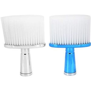 Gekke Verkoop Metaalachtige Glanzende Oppervlakte Duurzame Nek Duster, Nek Duster Borstel, Platte Onderkant Ontwerp Hoogglans Hoogwaardig voor Nagelsalon Shop Nagelaccessoires