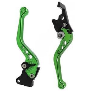 Verstelbare Koppeling Trommelremhendel Voor Suzuki Motorfiets CNC Aluminium Motorfietsaccessoires(Groente)