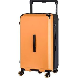Reiskoffer Bagage Koffer Koffers Met Grote Capaciteit Verbrede Trolley Handbagage Verdikte Slijtvaste Koffer Handbagage (Color : Yellow, Size : 30inch)