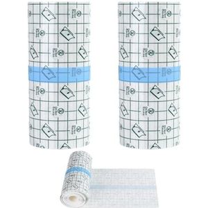 2 rollen tattoo-verzorgingsband, voedingsband, waterdicht elastisch verband, voedingsband, heldere, zelfklevende, waterdichte sticker, rekbaar, waterdicht wondverband voor wondverband