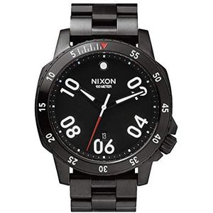 Nixon A506001-00 Herenhorloge met roestvrijstalen beklede armband