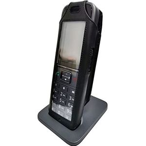 Leren tas met stevige stalen riemclip voor de Gigaset S700H en Unify S6