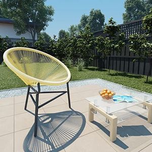 Meubelsets-Tuin Acapulco Stoel Poly Rotan Beige