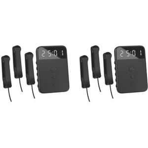 Tityvirnix 2 set Scherm auto Apparaat 124 Gear Verstelbare telefoon Tablet Live-uitzendingen 3 Heads 9x6 cm