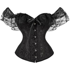 Cazqgoy - Dames Bustier - Kanten - Vintage - Shapewear Tank Overlay