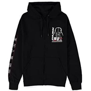 Difuzed Star Wars - Darth Vader Regular Fit Heren Mannen Jongens Zipper Hoodie