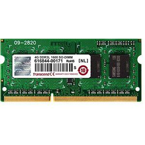 Transcend Ts512Msk64W6H 4 Gb Ddr3L 1600 So-Dimm 1Rx8