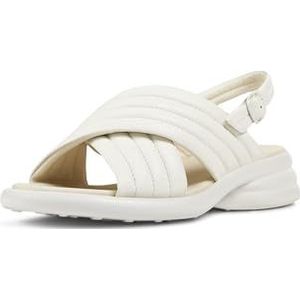 Camper Spiro-k201494, sandalen met hak voor dames, White Natural 010, 37 EU