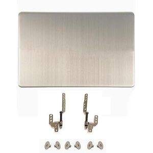 WANGHUIH Gouden LCD Achterkant Bovendeksel + Schermscharnieren Compatibel met ASUS VivoBook A510 A510U F510 F510U S510 S510U S510U S5100U X510 X510U Laptop