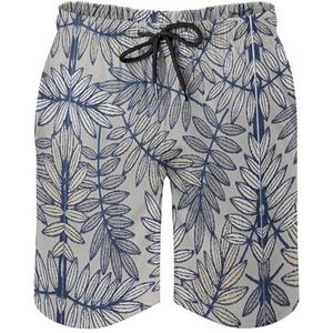 SANYJRV Mannen Hawaii Bloem Shorts, Strand Tropische Ademende Korte Broek, Outdoor Running Zwemmen Sport Trunks, Kleur 4, XL