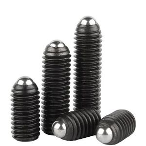 10 stuks M3 zwarte graad 12.9 zeskantige veerkogelplunjer stelschroefbout(M3*30mm)