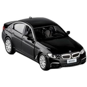 For BMW M5 M550i Auto Model M2 M4 Legering Model Auto Gegoten Metalen Collectible Kinderen Speelgoed Gift 1:36 (Color : M550 black With Box)