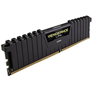 Corsair Vengeance LPX 64 GB (4 x 16 GB) DDR4 4000 MHz C18 desktopgeheugen (krachtige overklokken, puur aluminium warmtespreader, aangepaste prestaties PCB) zwart