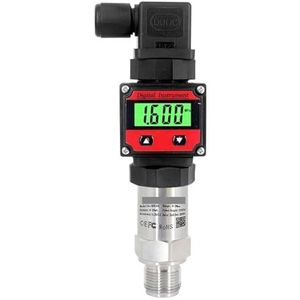 SS304 Druk Zender 0-1bar 0-10bar 0-20bar naar 4-20mA 0-10V 0-5V G1/4 LCD-display digitale druk sensor zender (RS485 output,0-0,2bar)