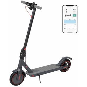 E-Saoraerv Elektrische step, 8,5 inch elektrische step voor volwassenen, e-scooter met app-bediening, motor 350 W, bereik 20 km, maximale snelheid 25 km/u, elektrische step opvouwbaar