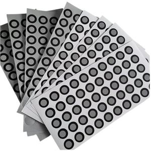 10000 punten matte 3D-scan positioneringsdoelen markeerpunten meetpunt identificatielabel voor ondersteunde positionering, kalibratie(0.8mm 2.5mm)