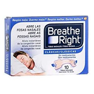 Rhinomer - Breathe Right - Neusstrips - 10 stuks - Huidskleur