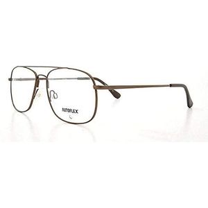 Flexon heren AUTOFLEX 44 zonnebril, bruin (bruin), 55.0