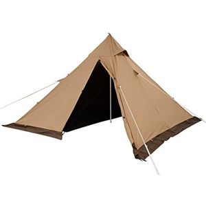 Tipi-piramidetent - Buiten Waterdichte Zonnebrandcrème Dubbellaags Katoenen Tent Camping Indiase Tent Voor 2 Personen