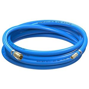 AUPROTEC Veiligheidspersluchtslang-set Würth, pvc-slang + messing snelkoppeling. 1 meter, Ø binnen 9 mm