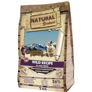 Natural Greatness Wild Recipe droogvoer voor honden, 2000 g