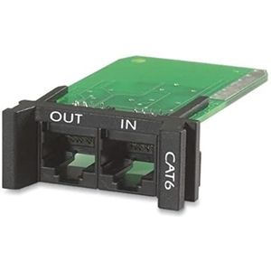 APC ProtectNet overspanningsbeveiliging voor CAT6 of CAT5/5e Network Line (plug-in module)