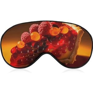 Delicious Food Sleep Mask Zacht Comfortabel Oogmasker met Verstelbare Riem Oogbedekking Oogschaduw voor Mannen Vrouwen Werk Reizen