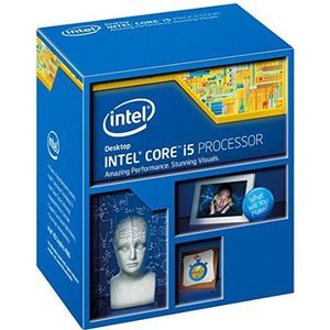 Intel Core i5 4570S Quad Core Retail CPU (Socket 1150, 2,90 GHz, 6 MB, Haswell, 65 W, grafische kaart, 4e generatie kern) (Refurbished)