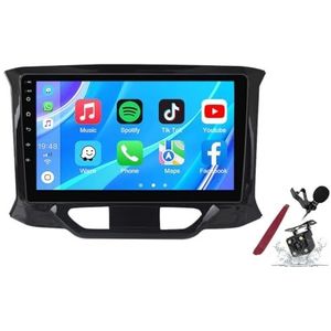 Android 14 Autoradio Sat Navi voor L-ada X-Ray (2015-2019) 9 Inch Touchscreen Multimedia Speler met Draadloze Carplay GPS Navigatie FM RDS Bluetooth 5G-WiFi SWC DSP,M100s