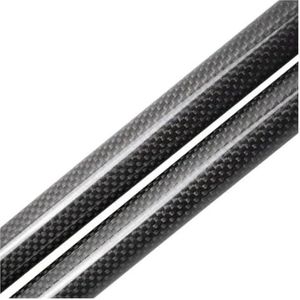 Kleppen Voor Saab 9-6x 2006-2014 634mm Kofferbak Gasveren Liftondersteuning Zuigerstangveer Achterklep Schokdempers Kofferbak-Gasveer(Black carbon fiber)