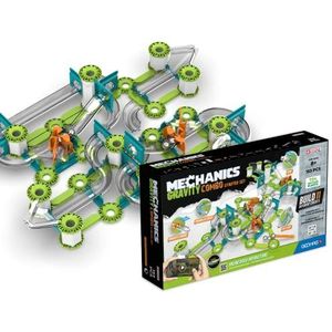 Geomag Mechanics Gravity Recycled Combo Starter Set, 153 stuks, educatief en creatief speelgoed voor kinderen, magnetische constructies, verpakking van 153 delen, gerecyclede kunststof