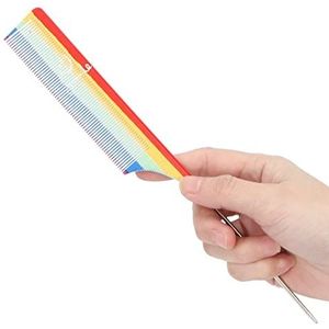 Haarstylingkam, Haarborstelkam Comfortabel vasthouden voor huishoudelijk gebruik voor steil krullend haar(CB106)