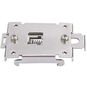 35 mm DIN-rail Vaste Klem Solid State-Bevestigingsclip Met 2 Montageschroeven Voor Relaismontage
