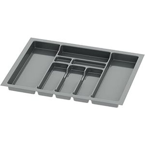 sossai - Divio - Bestekbak - Antraciet - 70 cm - 8 Vakken