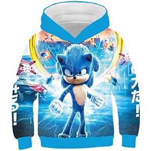 Sonic The Hedgehog Oversized Kids Hoodies For Girls Teenagers Children S Sweatshirt For Boys Girls Child Kids Hoodies Tops-Tzwy-11042_140