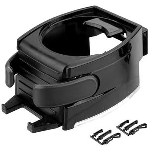 mobiele telefoonhouder Auto Styling Air Vent Outlet Waterfles Telefoonstandaard Universele Auto Benodigdheden Auto Cup Bekerhouder Draaibare Car Phone Mount(Black)
