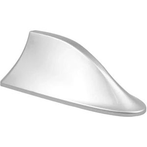 Audio- & videoantennes voor auto Autoradio Haaienvinantenne FM-signaalontwerp voor alle auto's Antennes Auto-exterieurstyling Vervangende onderdelen Auto-antenne(Silver)