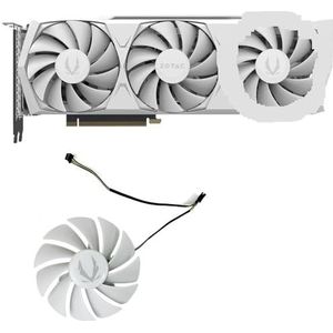 Koelventilator CF9015H12S GA92S2U wit RTX3090 3080 3070 GPU-ventilator voor ZOTAC 3080TI TI voor Trinity-videokaartventilator(BROWN)