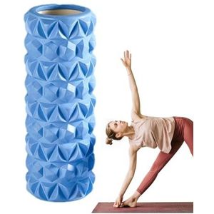 Schuimrol, schuimrol met hoge dichtheid, gestructureerde en holle schuimrol, professionele afgifte van het myofasciale triggerpunt, verbetert de mobiliteit en circulatie,